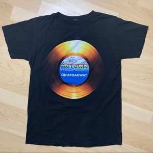 Motown On Broadway The Musical T-Shirt Black Small